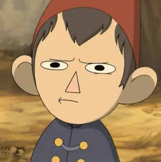 🍫 Wirt Over the Garden Wall 沃特, 花园墙外, 卡通, 动画, 电视剧, 角色 telegram sticker