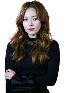 😏 mulher, coreana, retrato, pessoa, menina, atriz whatsapp sticker