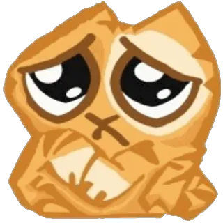 😢 Desenho animado, Triste, Fofo, Personagem telegram sticker