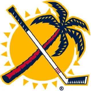 🐅 hockey, floride, panthères, sport, palmier, soleil whatsapp sticker