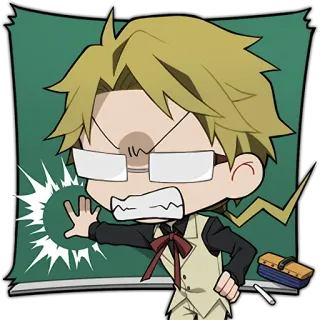 🤬 anime, figur, aufkleber, cartoon whatsapp sticker