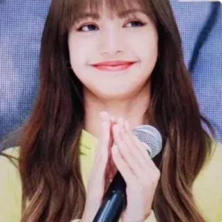 🤑 Lisa Lisa, Blackpink, Idol, Cantora, Música telegram sticker