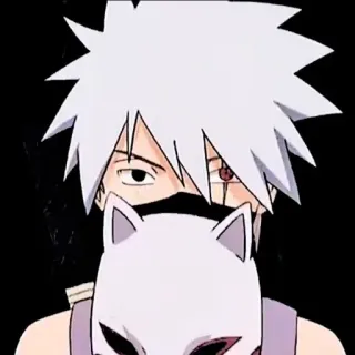 🗡️ Kakashi Naruto Kakashi Hatake, Naruto, anime, manga, ninja, character telegram sticker