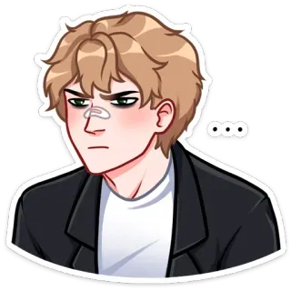 Лиза и Матвей (@TgSticker) whatsapp stickers