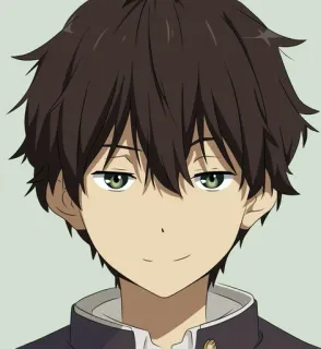 oreki whatsapp stickers