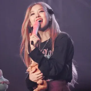 🐰 Rosé певица, K-pop, Розэ, Blackpink, музыка, айдол telegram sticker
