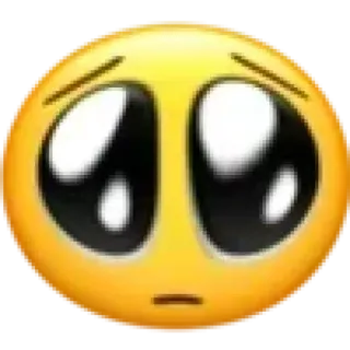 🥺 Emoji, flehendes Gesicht, traurig, süß, Ausdruck, Meme telegram sticker