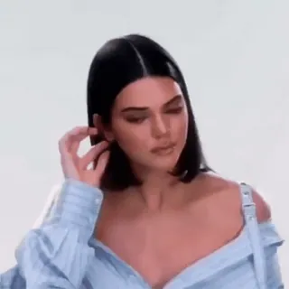 😭 модель, женщина, мода, портрет, красота whatsapp sticker