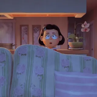 😍 Mei Lee Turning Red disney, pixar, я краснею, мэй ли, мультфильм, персонаж, удивлен telegram sticker