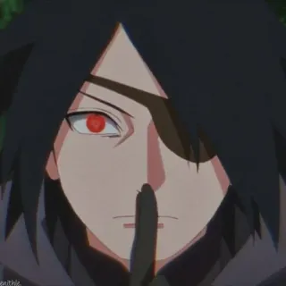 🔪 Sasuke Uchiha Naruto sasuke, naruto, anime, manga, uchiha, sharingan, ninja whatsapp sticker