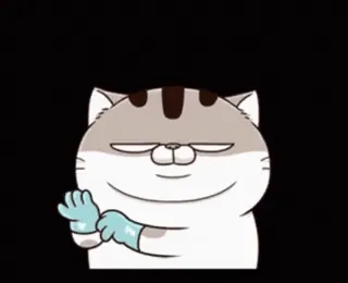 🤨 cat, animal, cute, cartoon, smug telegram sticker