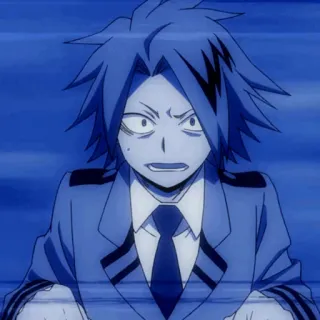 ⚡️ Denki Kaminari My Hero Academia Anime, My Hero Academia, Denki Kaminari, Personaje, Electricidad whatsapp sticker