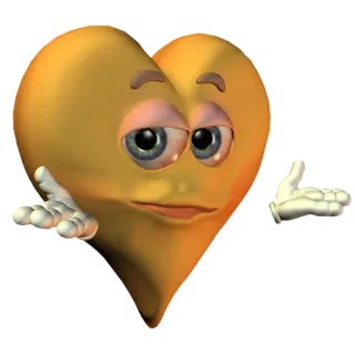 🤷‍♂️ 하트, 이모티콘, 손, 표정, 캐릭터 telegram sticker