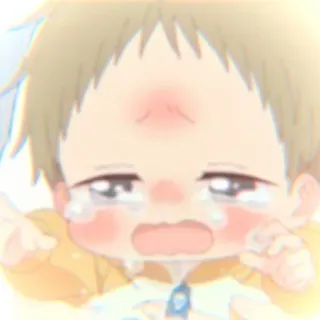 🥺 Аниме, Ребенок, Плачущий, Грустный, Слезы telegram sticker
