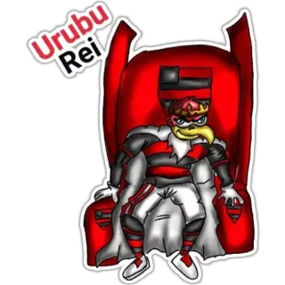 🦅 Urubu
Rei cartoon, bird, character, king, red, hero telegram sticker