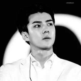 ➖ Sehun เซฮุน, เคป็อป, นักร้อง, ไอดอล, นักแสดง telegram sticker