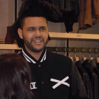 🎤 The Weeknd The Weeknd, Musiker, Promi, Sänger whatsapp sticker