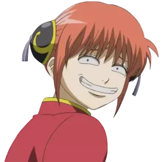 😏 Kagura Gintama Anime, Mangá, Engraçado, Personagem, Gintama, Kagura whatsapp sticker