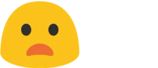 ☹️ Emoji, Khawatir, Ekspresi, Wajah telegram sticker