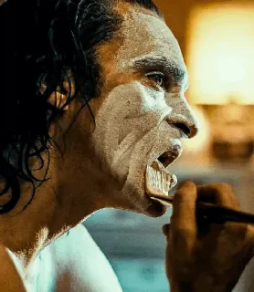 🃏 Joker Joker, Joaquin Phoenix, DC Comics, movie, character, villain telegram sticker