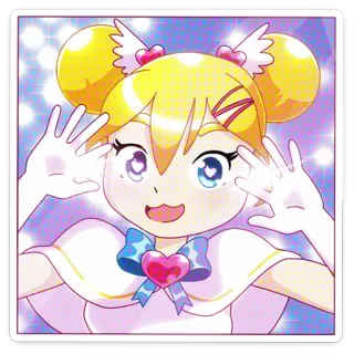 🥺 Anime, Cartone animato, Sticker, Carino, Kawaii, Manga telegram sticker
