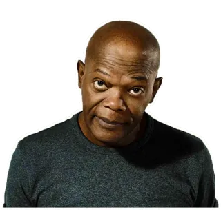 🙁 Samuel L. Jackson 배우, 유명인, 사무엘 L. 잭슨, 인물 사진 whatsapp sticker