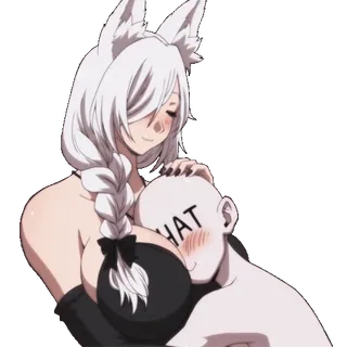 🤗 Kitsune WHAT telegram sticker
