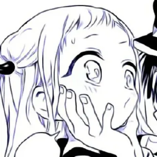 🫐 Anime, Manga, Personaggio, Disegno, Carino, Cartone animato telegram sticker
