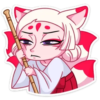Жрица Кумико (@TgSticker) telegram stickers