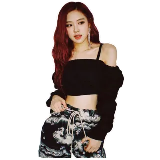 👀 Rosé K-pop, penyanyi, Rose, Blackpink, selebriti, wanita telegram sticker
