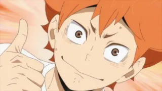 🍊 Hinata Shoyo Haikyuu Hinata, Shoyo, Anime, Haikyuu, Kciuk w górę, Siatkówka telegram sticker