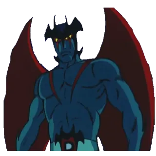 😤 Devilman ปีศาจ, สัตว์ประหลาด, อนิเมะ, เดวิลแมน telegram sticker