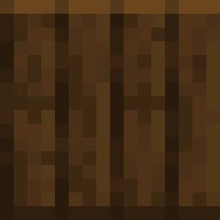 🗾 minecraft, дерево, коричневый, блок, текстура telegram sticker
