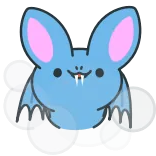 Fang the Bat @TgEmojis telegram emojis 🍷
