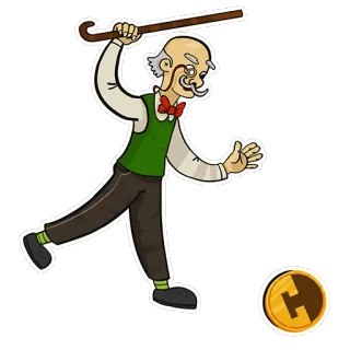 👴 telegram sticker