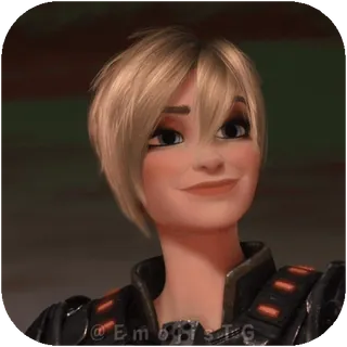 😘 Sergeant Tamora Calhoun and Fix-It Felix Jr. Wreck-It Ralph telegram sticker