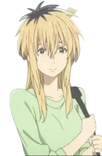 😅 anime, girl, character, animation telegram sticker