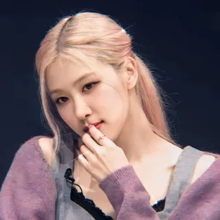 🍐 Rose kpop, rose, blackpink, cantante, música, celebridad, ídolo telegram sticker
