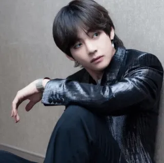 ❄️ V orang, kpop, penyanyi, selebriti, pria, V, BTS, Kim Taehyung whatsapp sticker
