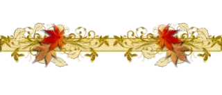 🤔 leaves, gold, decoration, autumn whatsapp sticker