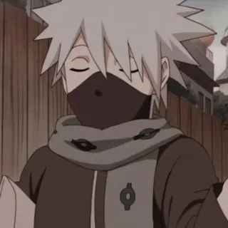 🥷 Kakashi Naruto anime, kakashi, ninja, character, cartoon, manga telegram sticker