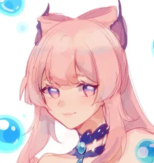 💗 Sangonomiya Kokomi Genshin Impact Anime, Genshin Impact, Kokomi, Sangonomiya Kokomi, Videospiel, Charakter telegram sticker