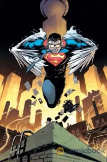 🦸‍♂ Superboy superhero, comic book, DC comics, superpowers, flying, action telegram sticker