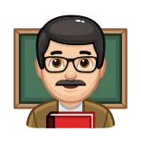 👨‍🏫 учитель, школа, класс, образование, профессор, инструктор telegram sticker