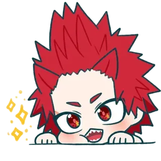 MHA chibi @Alitame72 telegram stickers