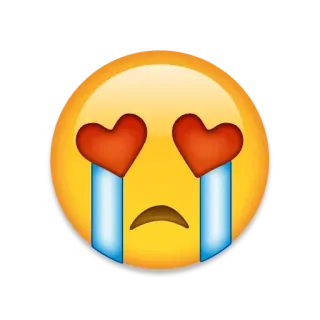 ☺️ Emoji, Liebe, Traurig, Weinen, Herzen, Emotion telegram sticker