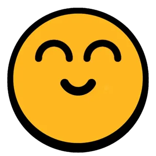 🙃 Emoji, Senyum, Senang, Wajah, Kuning whatsapp sticker