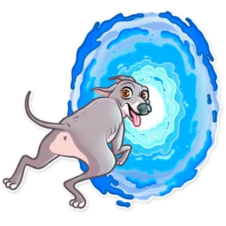 Kermit The Dog telegram stickers