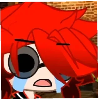 😪 pleurer, anime, triste, émotion, larmes telegram sticker