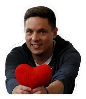 ❤ Will you be mine? 愛, ロマンス, ハート, プロポーズ, 愛情, 恋愛 telegram sticker